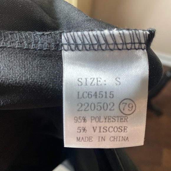 Romper black with keyhole small - Picture 6 of 6